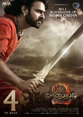 Baahubali 2 Movie 4th Week Posters and Stills