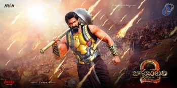 Baahubali 2 Rana Birthday Photo and Poster