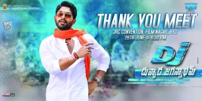 DJ Movie Thank You Meet Date Poster