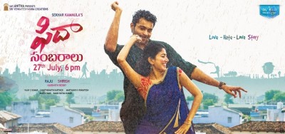 Fidaa Movie Sambaralu Date Poster