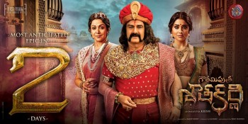 Gautamiputra Satakarni 2 Days to go Posters