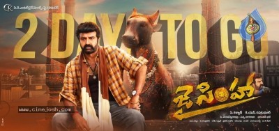 Jai Simha 2 Days To Go Poster