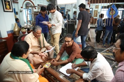 Jambalakidi Pamba Movie Working Stills