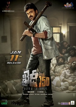 Khaidi No 150 Release Date Posters