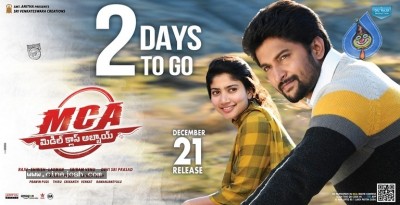 MCA Movie 2 Days To Go Posters