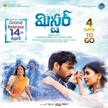 Mister 4 days to Go Poster