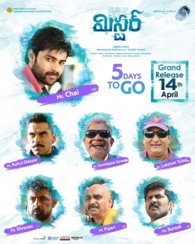 Mister 5 days to Go Poster