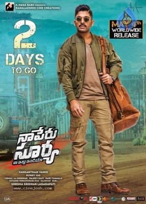 Naa Peru Surya 2 Days 2 go poster
