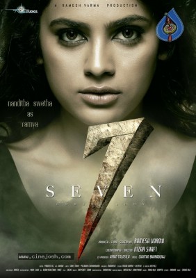 Nandita Swetha First Look Poster From Seven Movie