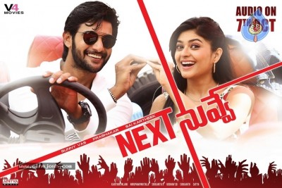 Next Nuvve Movie Audio Launch Date Poster