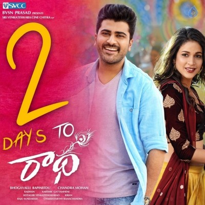 Radha 2 Days to go Poster