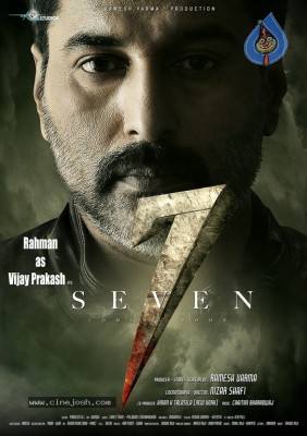 Rahman First Look Poster From Seven Movie