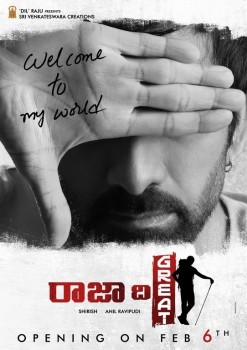 Raja The Great Movie Pre Look Poster