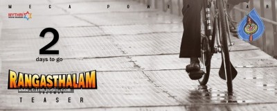 Rangasthalam 2 Days To Go Poster