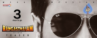 Rangasthalam 3 Days To Go Poster