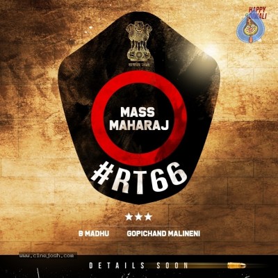 Ravi Teja 66th Film Poster