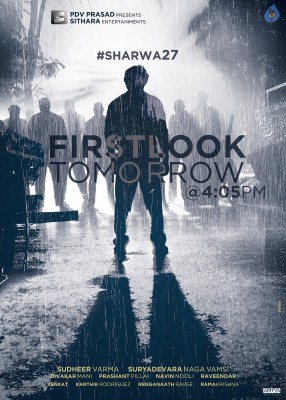 SHARWA27 Movie First Look Announcement Poster