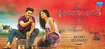 Shatamanam Bhavathi Movie Audio Posters