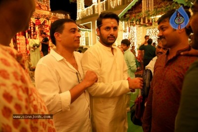 Srinivasa Kalyanam Movie Working Stills