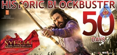 Sye Raa 50 days Poster