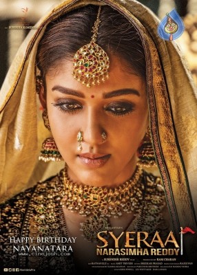 Sye Raa Movie Nayanthara First Look Poster n Still