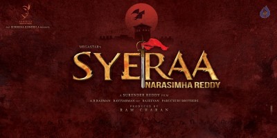 Sye Raa Narasimha Reddy Movie First Look Posters