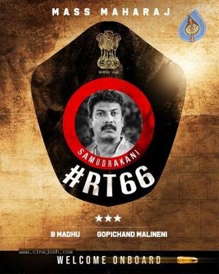 Tamil actor Samuthirakani in RT66