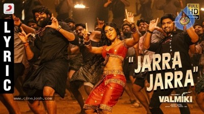 Valmiki Jarra Jarra Song Poster