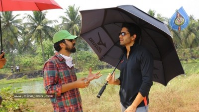 Venky Mama Working Stills