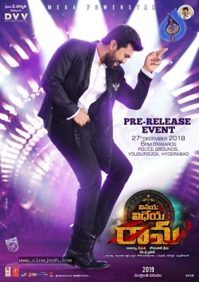 Vinaya Vidheya Rama New Poster And Still