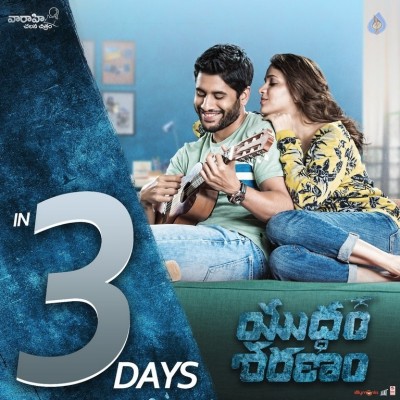 Yuddham Sharanam 3 Days to go Poster