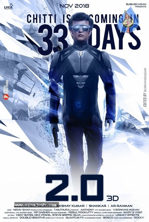 2.0 Movie New Posters - 1 / 2 photos