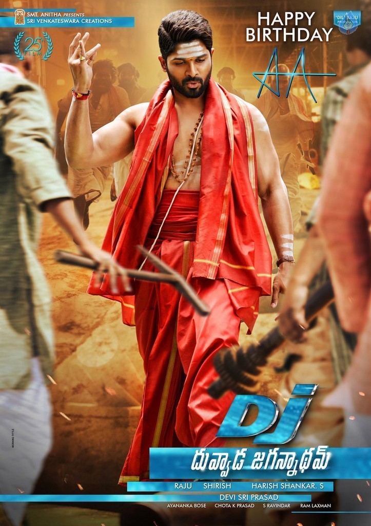 Allu Arjun Birthday Wishes Posters - 1 / 2 photos