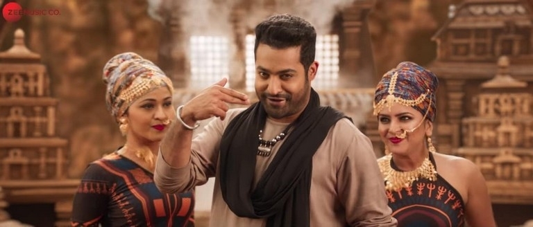 Aravindha Sametha Reddy Ikkada Soodu Song Stills - 1 / 6 photos