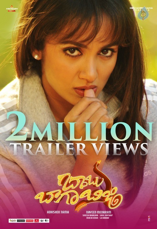 Babu Baga Busy Trailer 2 Million Views Posters - 2 / 5 photos