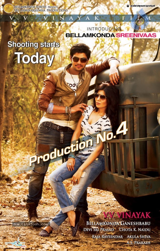 Bellamkonda Srinivas Movie Wallpapers - 11 / 20 photos