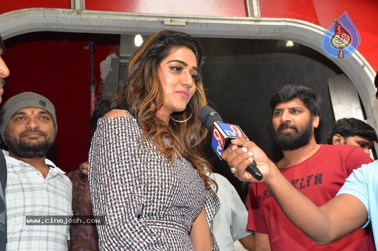 Bhagyanagara Veedhullo Gammathu Team at Sandhya Theater - 7 / 14 photos