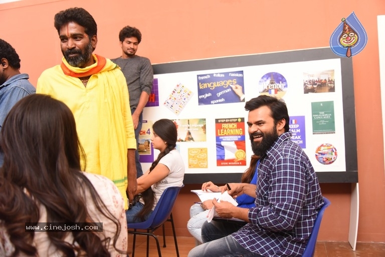 Chitralahari Working Stills - 15 / 19 photos