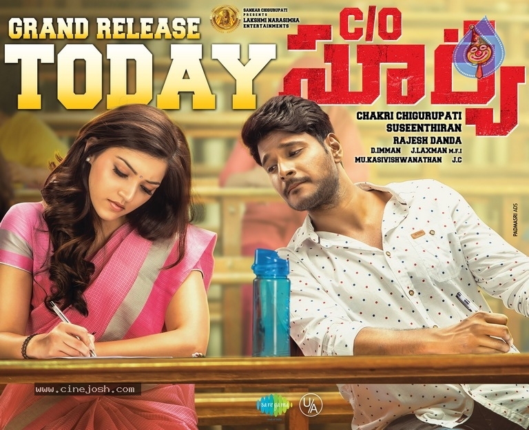 C/o Surya Release Today Posters - 2 / 2 photos