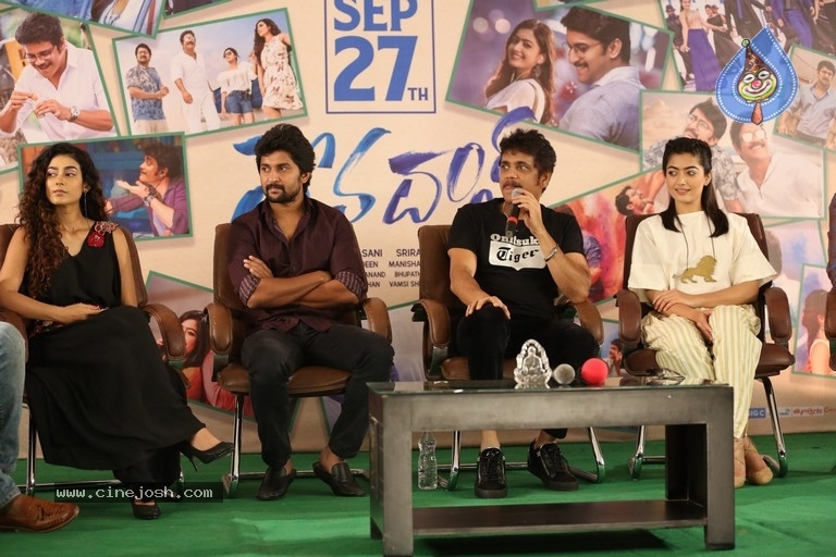 DevaDas Pre Release Press Meet - 26 / 42 photos