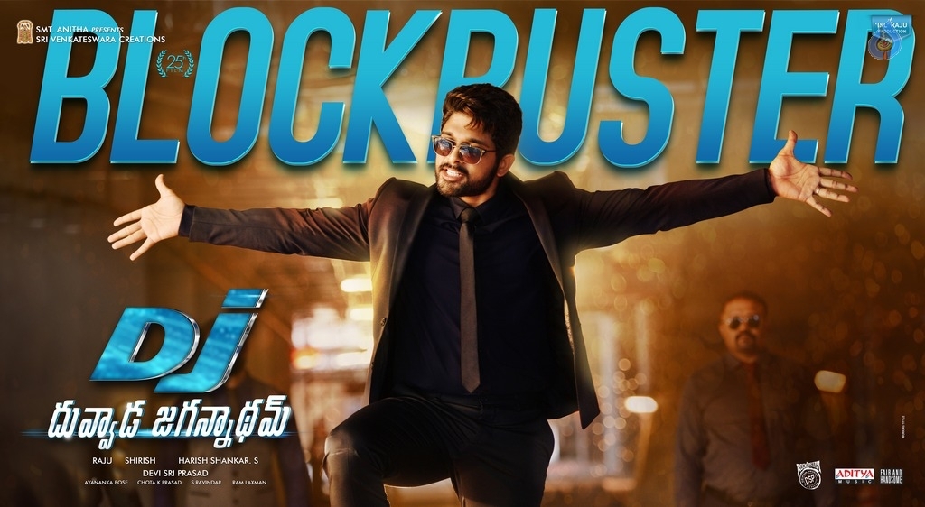 DJ Duvvada Jagannadham Blockbuster Posters - 2 / 3 photos