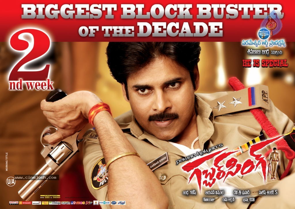 Gabbar Singh 2nd Week Posters - 3 / 5 photos