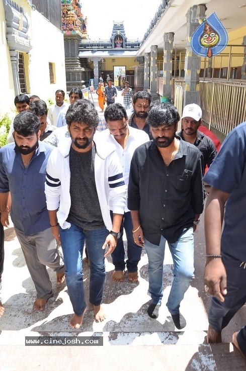 Gang Leader Team at Vijayawada Durga Temple - 12 / 21 photos