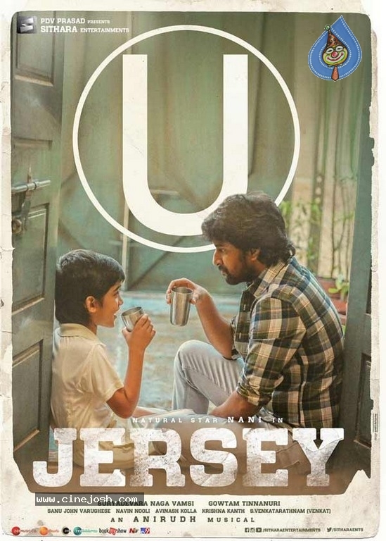 Jersey Movie U Certificate Poster - 1 / 1 photos