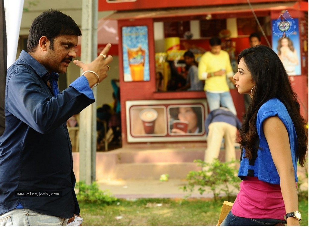 Loukyam Movie Working Stills n Posters - 14 / 40 photos