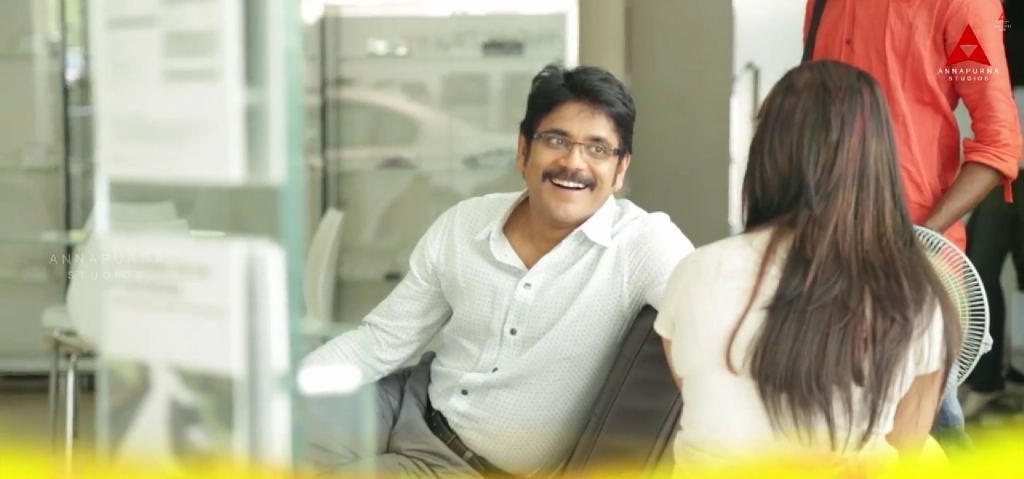 Manam Movie Making Photos - 11 / 42 photos