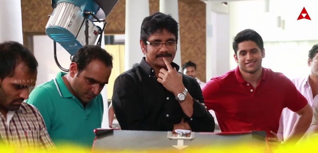 Manam Movie Making Photos - 13 / 42 photos