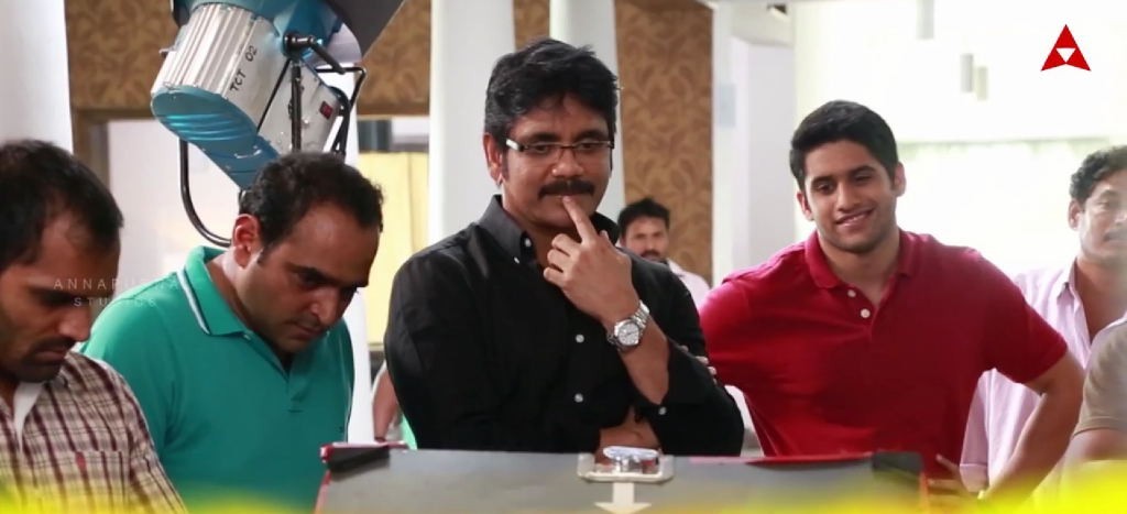 Manam Movie Making Photos - 15 / 42 photos