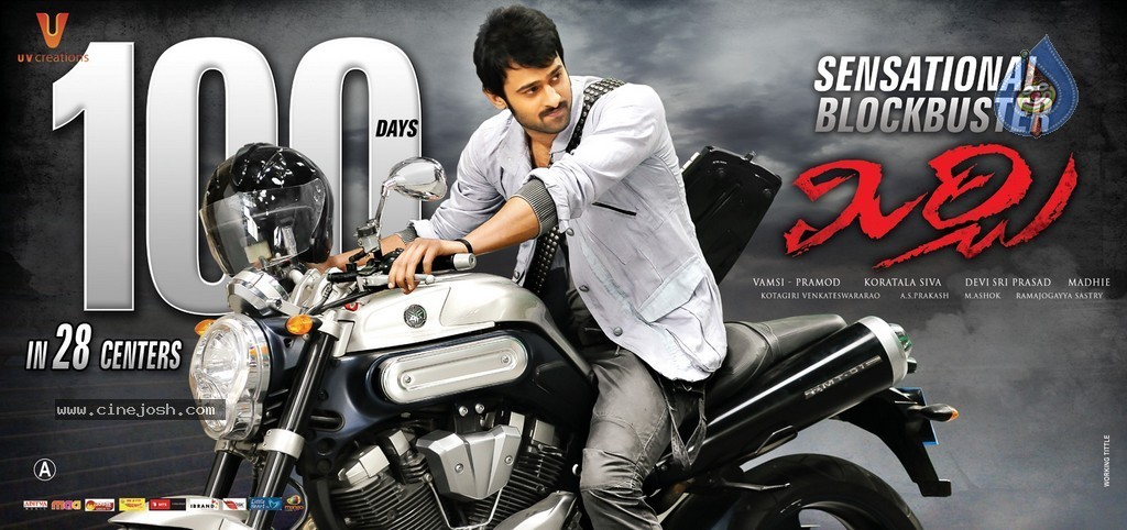 Mirchi Movie 100 days Posters - 1 / 5 photos