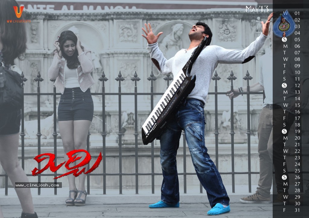 Mirchi Movie 2013 Calendar Photos - 6 / 12 photos